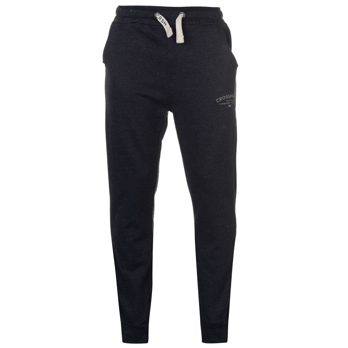 CROSSHATCH Leeroy Skinny Track Pants Slim Trousers Cotton Gym Trackies Joggers-6