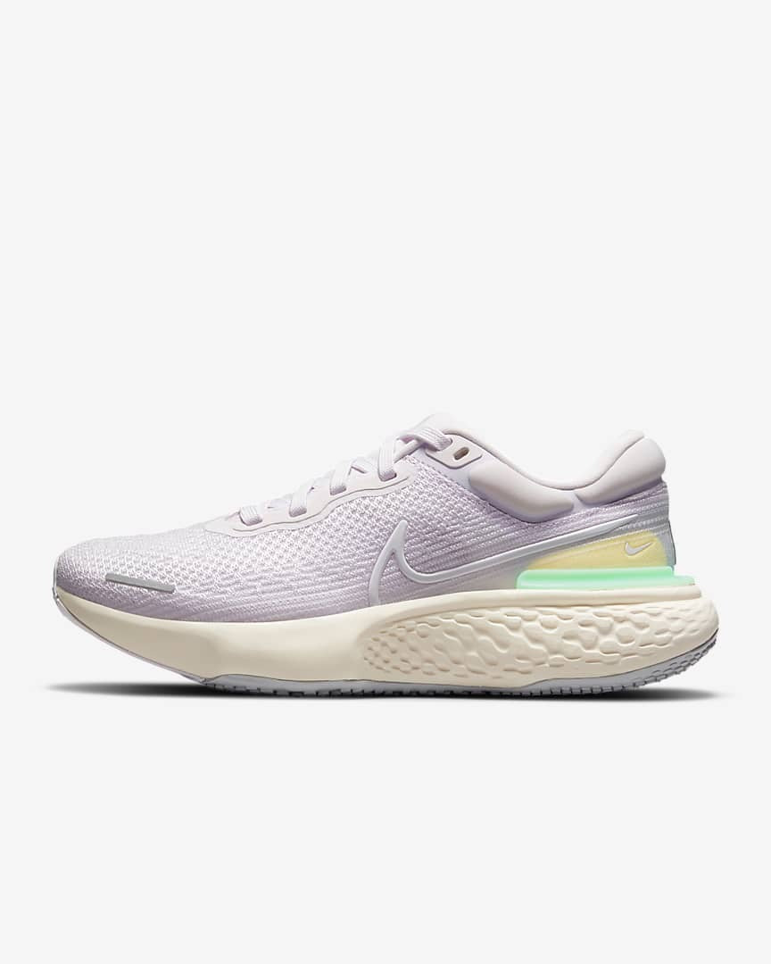 Nike Zoomx Invincible Run Flyknit Womens Running Shoes - Light Violet/White-11