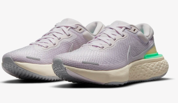 Nike Zoomx Invincible Run Flyknit Womens Running Shoes - Light Violet/White-1