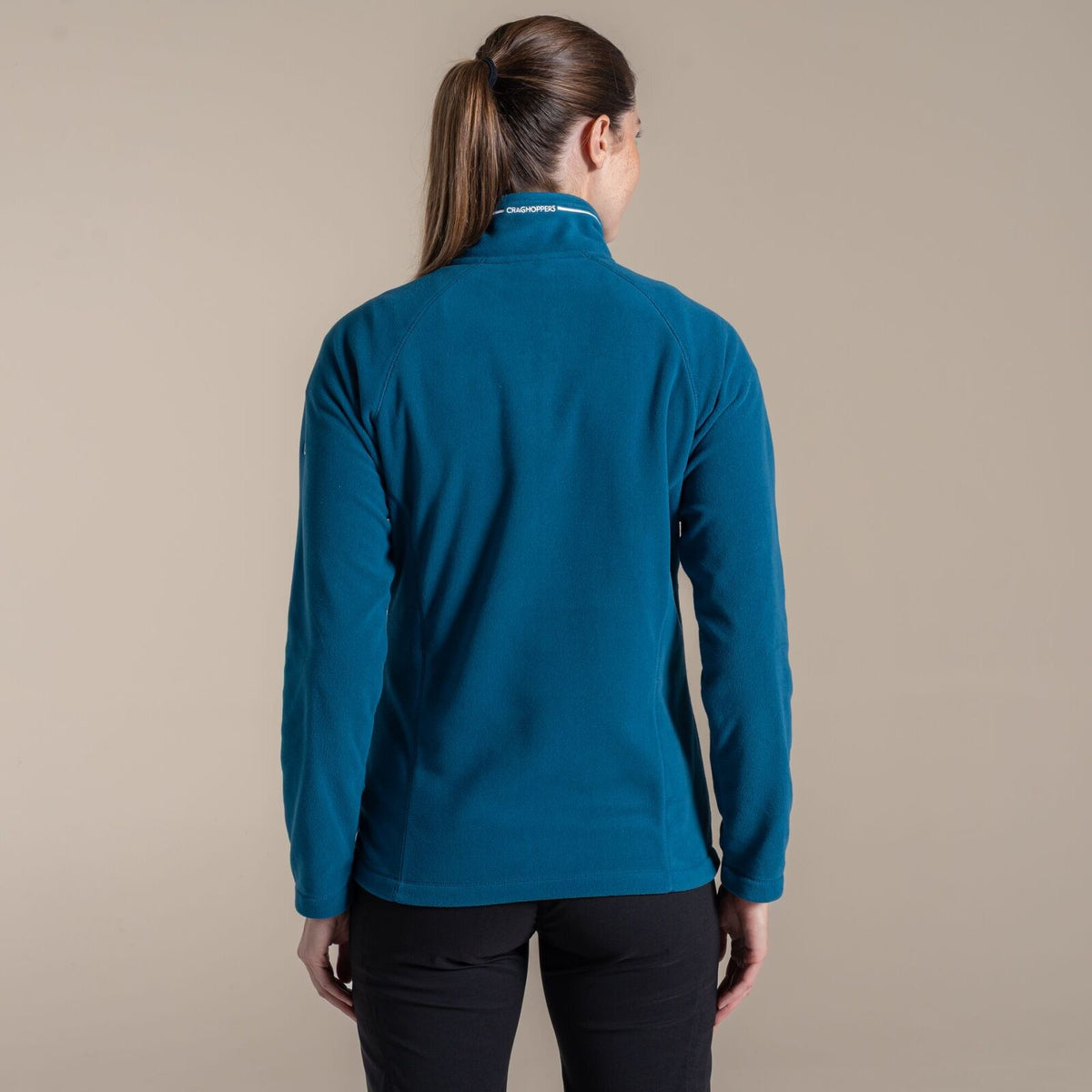 Craghoppers Miska VI Womens Half Zip Fleece Pullover in Porcelain Blue