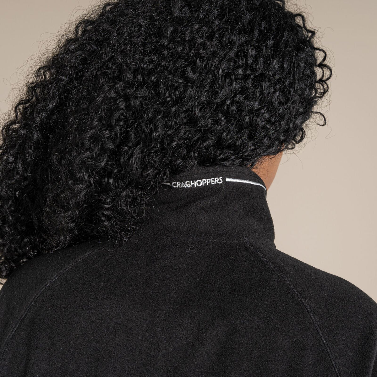 Craghoppers Miska VI Womens Half Zip Fleece Pullover in Black