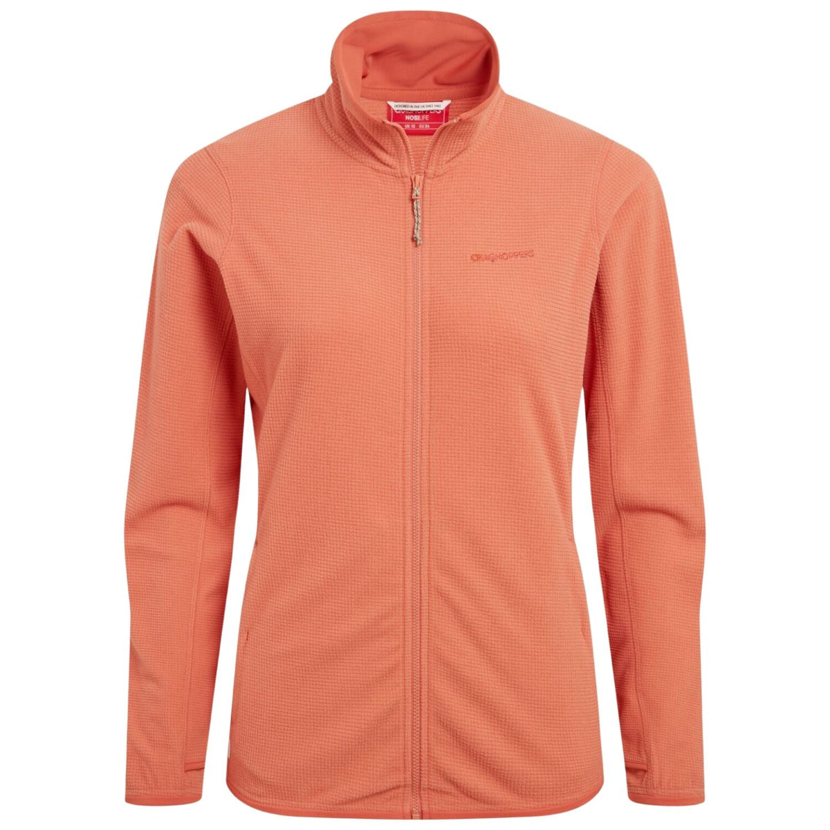 Craghoppers Womens Anya Lightweight Insect Repellent Jacket in Red Sandstone