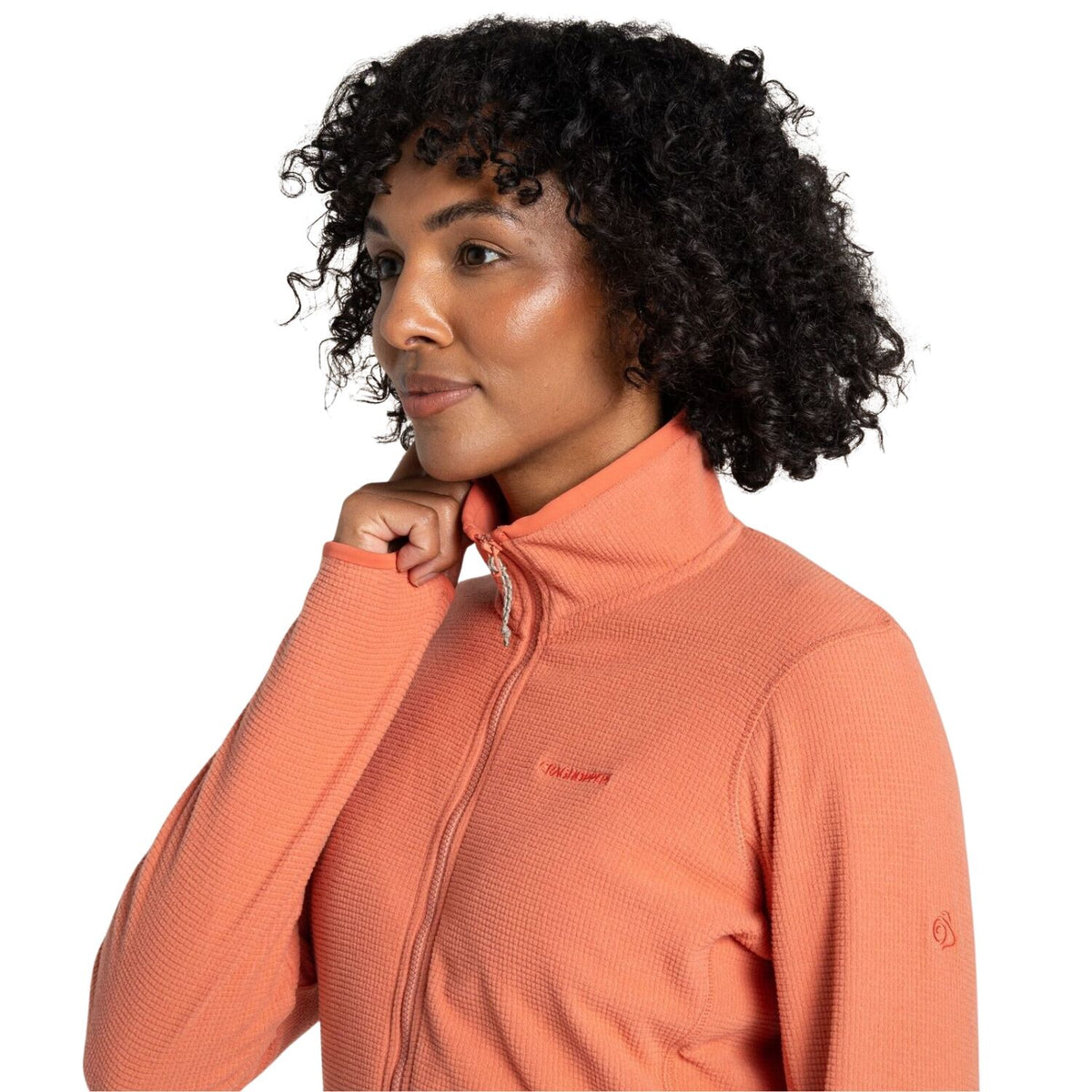 Craghoppers Womens Anya Lightweight Insect Repellent Jacket in Red Sandstone