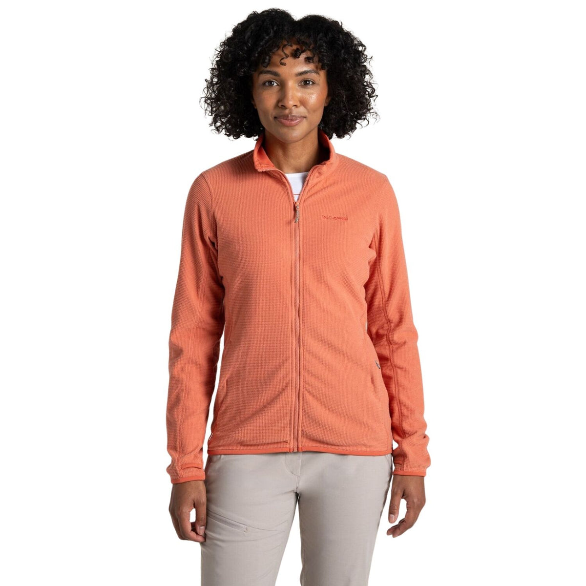 Craghoppers Womens Anya Lightweight Insect Repellent Jacket in Red Sandstone