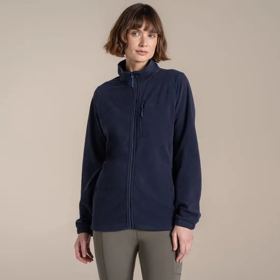 Craghoppers Miska Plus II Womens Full Zip Fleece Jacket in Dark Sapphire
