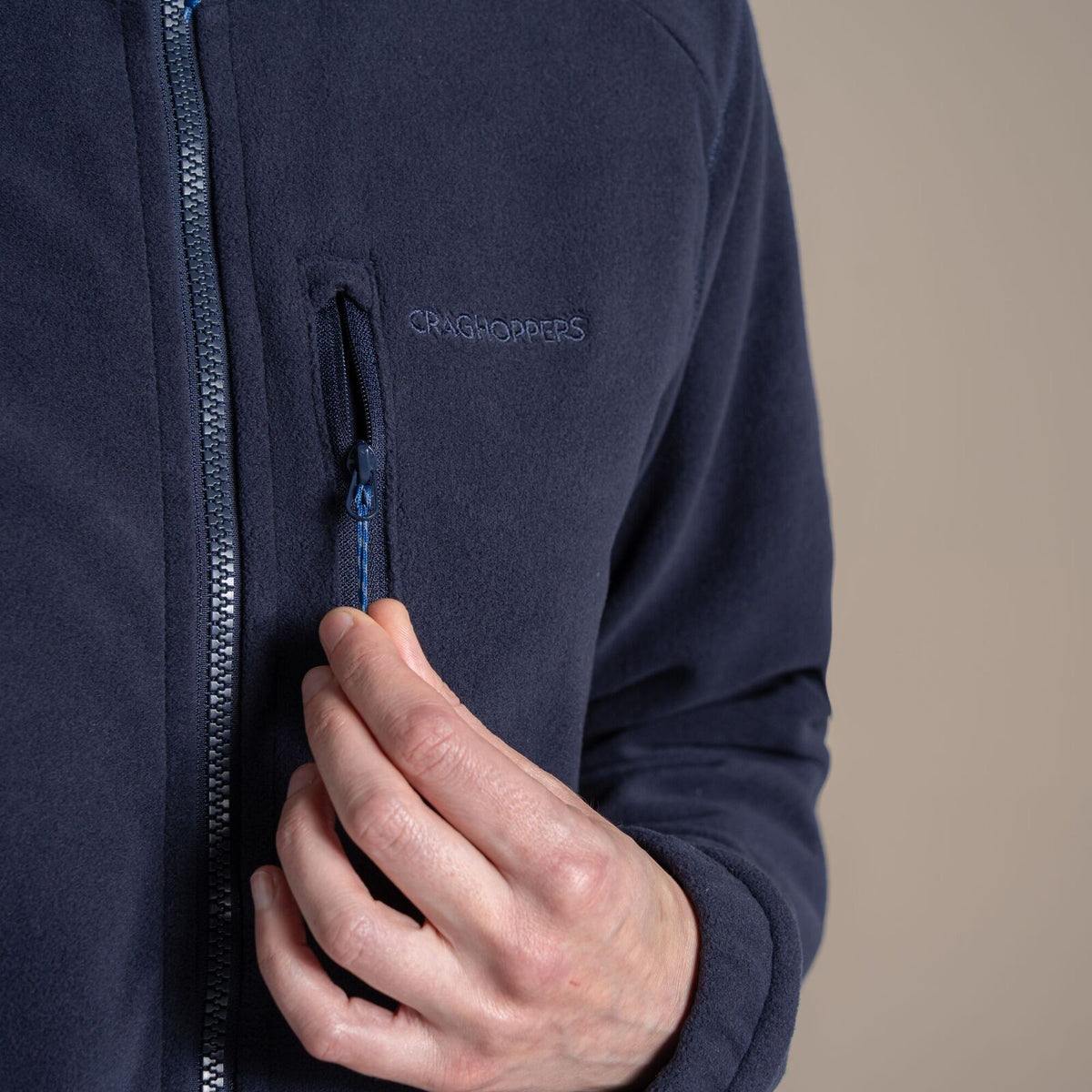 Craghoppers Miska Plus II Womens Full Zip Fleece Jacket in Dark Sapphire