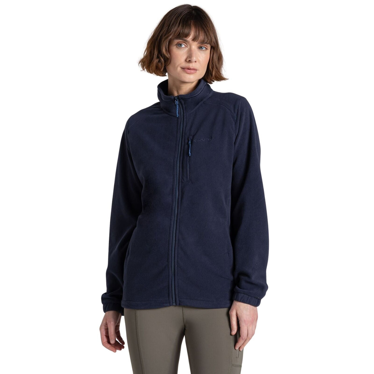 Craghoppers Miska Plus II Womens Full Zip Fleece Jacket in Dark Sapphire