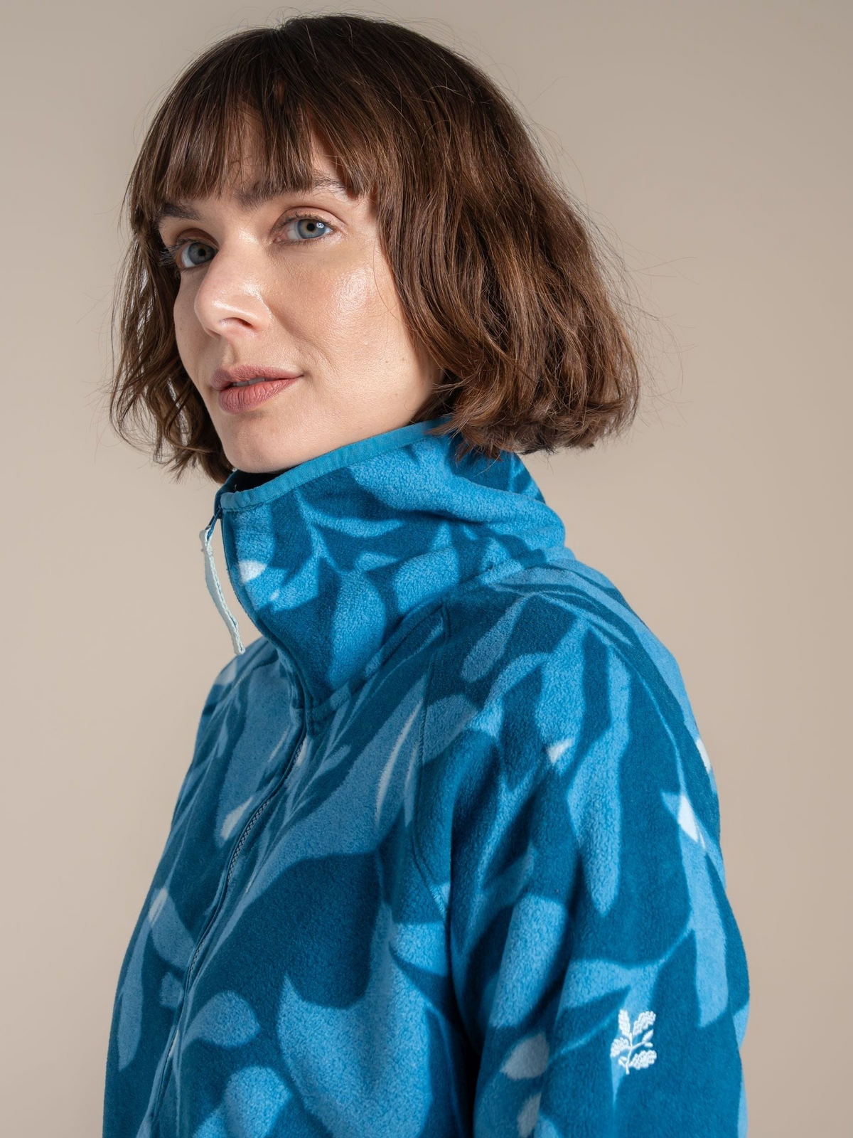 Craghoppers Womens Reedmace Half Zip Jumper in Blue