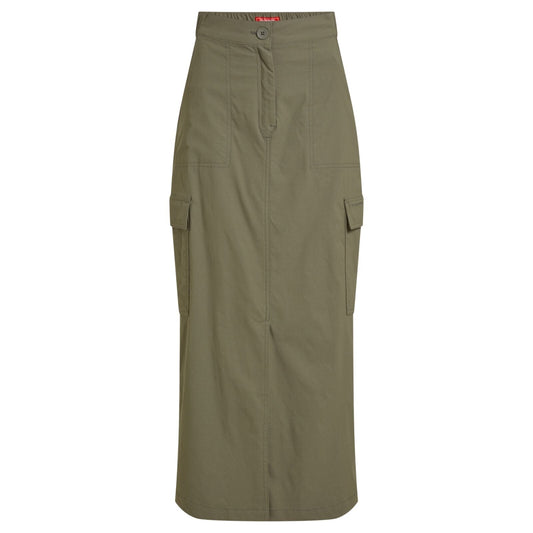 Craghoppers NosiLife Pro Womens Midi Skirt Insect Repellent UPF50+ in Wild Olive