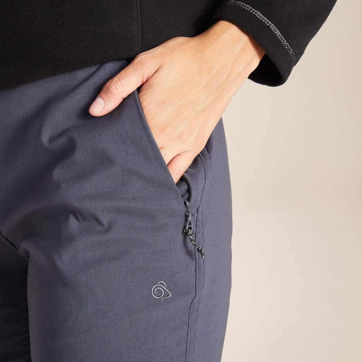 Craghoppers Kiwi Pro II Womens Trousers (REGULAR) in Graphite