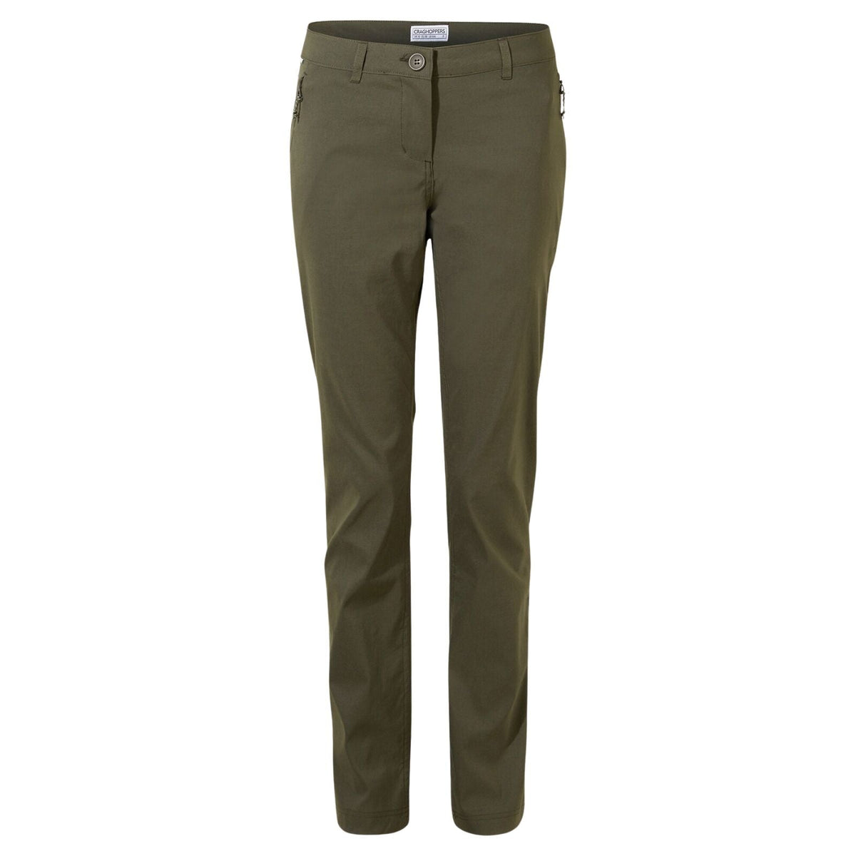 Craghoppers Kiwi Pro II Womens Trousers (REGULAR) in Mid Khaki