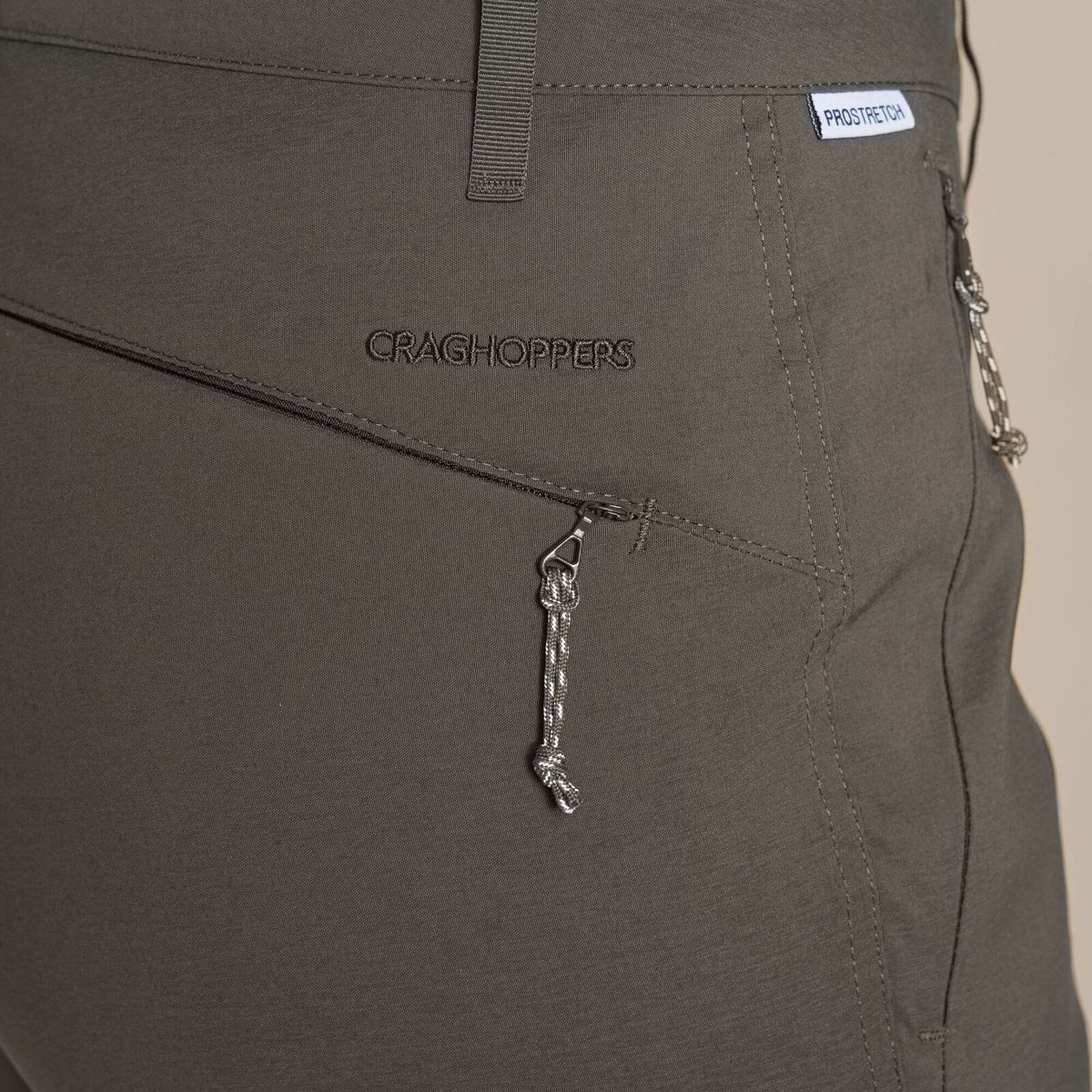 Craghoppers Kiwi Pro II Womens Trousers (REGULAR) in Mid Khaki