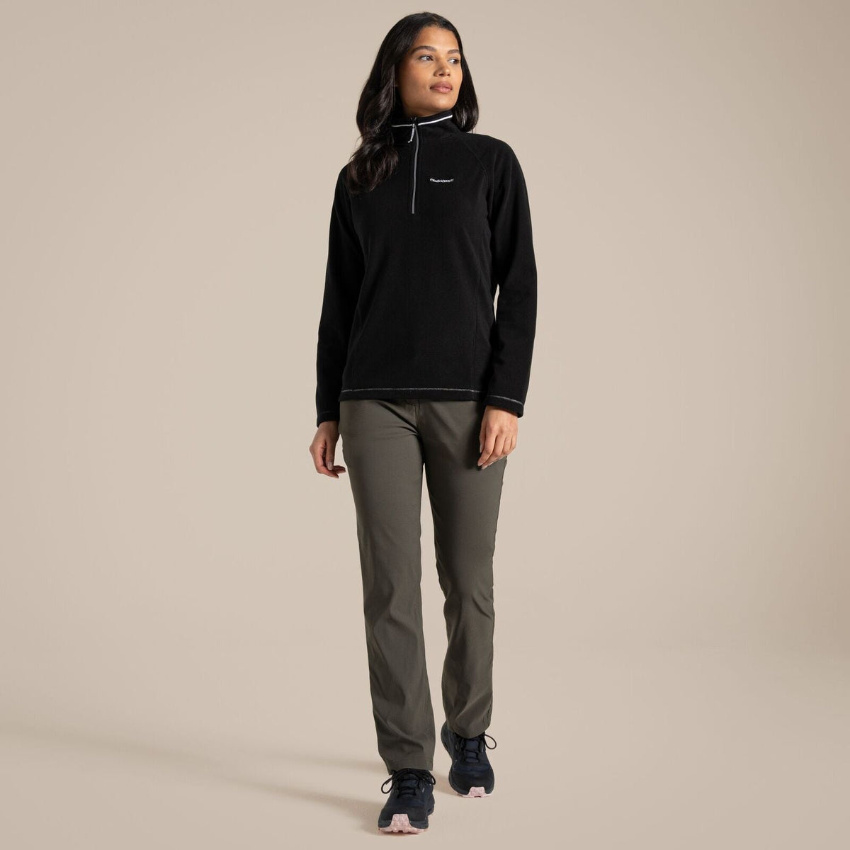 Craghoppers Kiwi Pro II Womens Trousers (REGULAR) in Mid Khaki