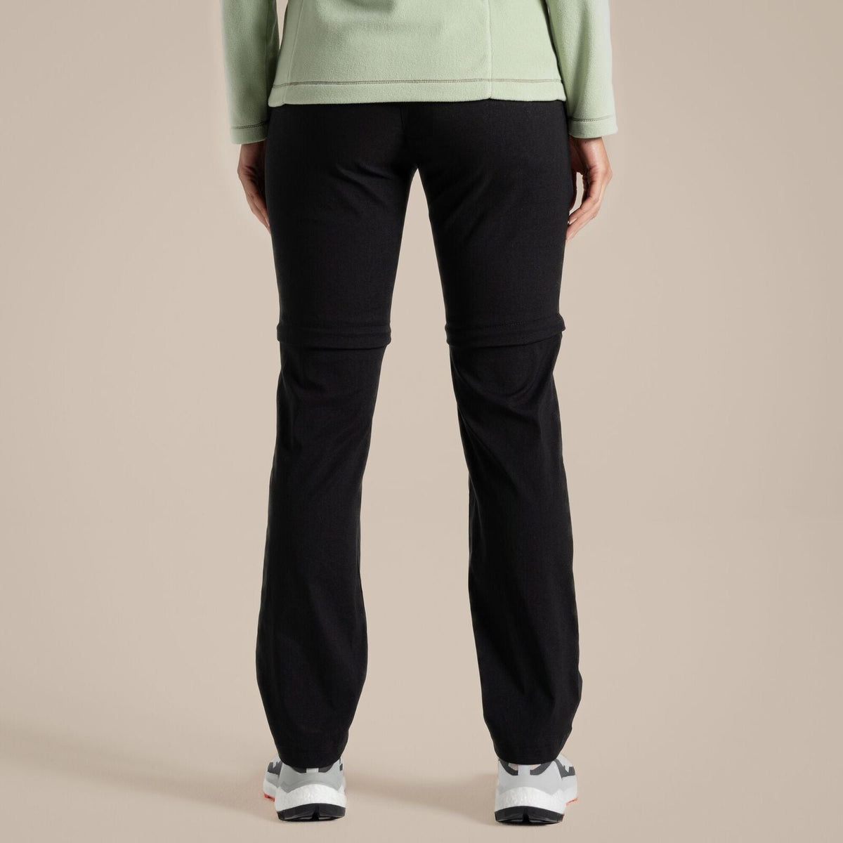 Craghoppers Kiwi Pro II Womens Convertible Trousers (REGULAR) in Black
