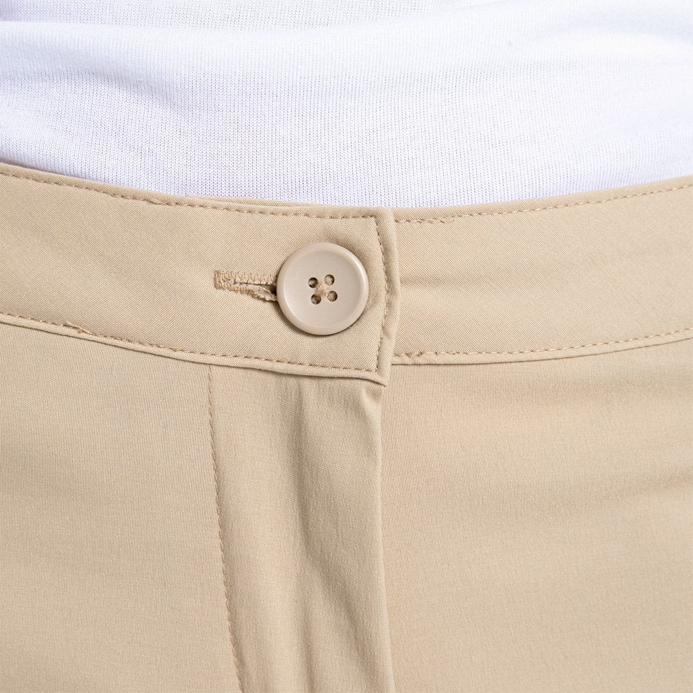 Craghoppers Womens Kiwi Pro Crop Trousers in Desert Sand