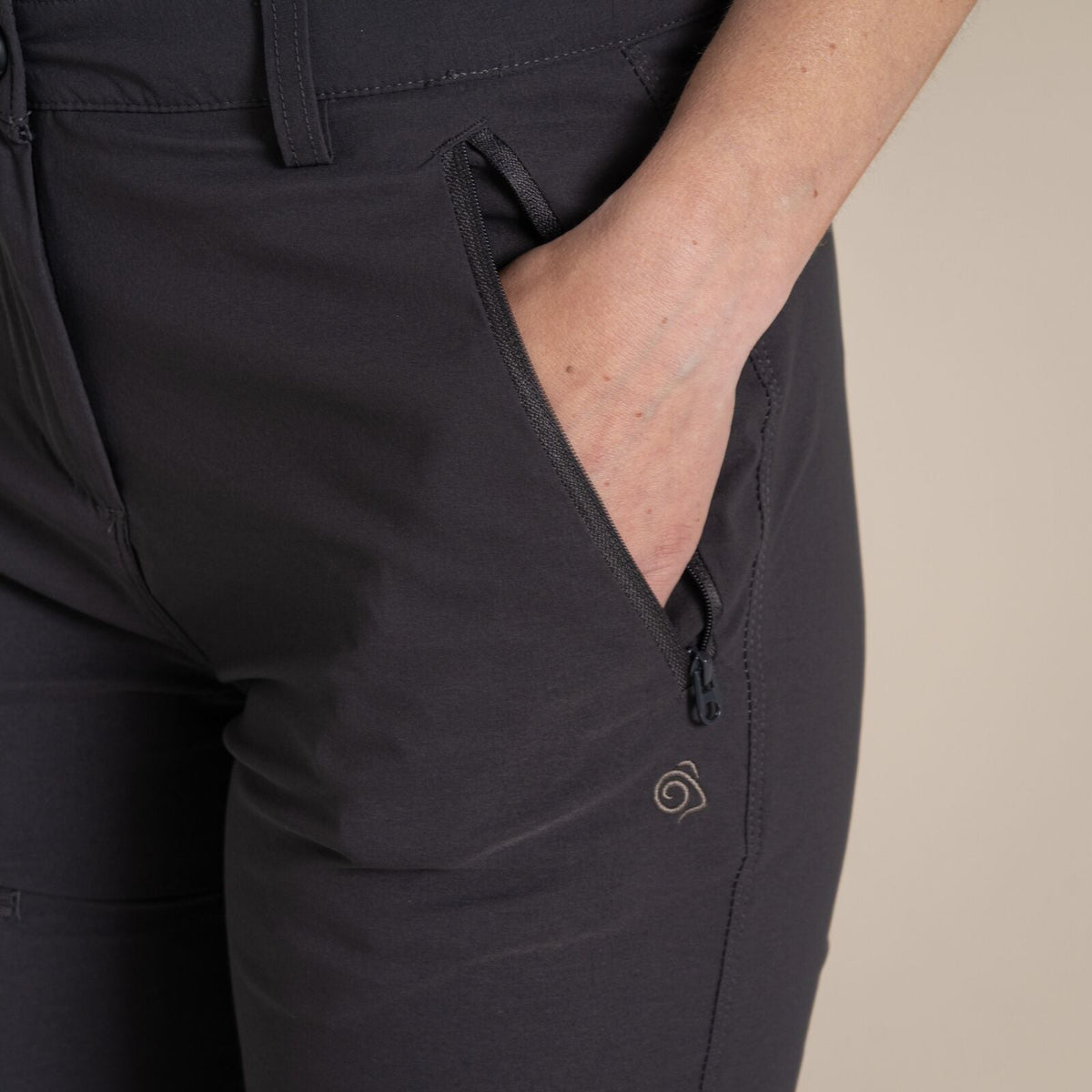 Craghoppers NosiLife Pro III Womens Trousers (REGULAR) in Charcoal