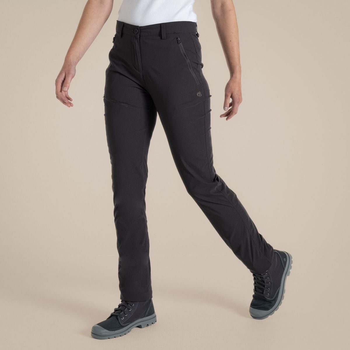 Craghoppers NosiLife Pro III Womens Trousers (REGULAR) in Charcoal