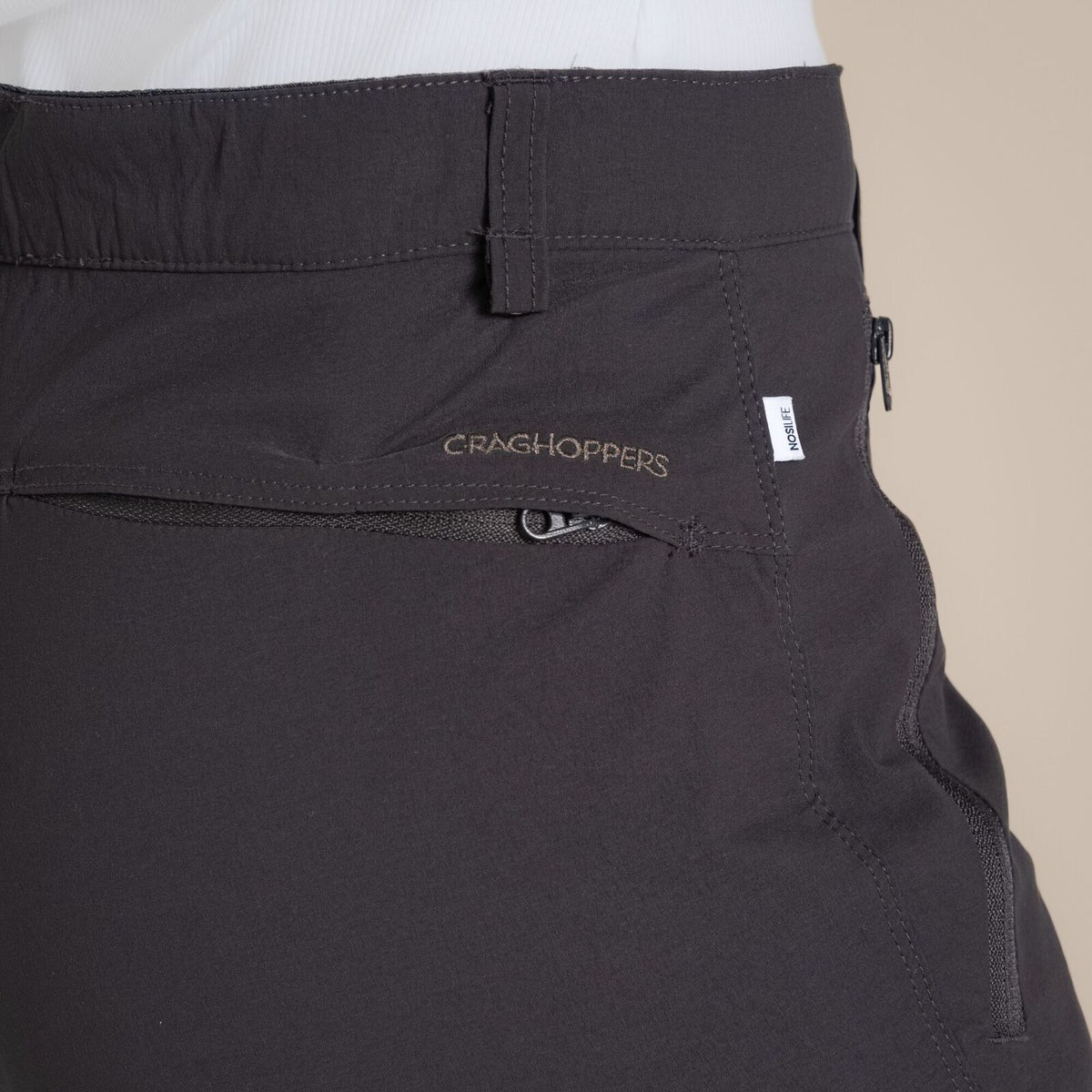 Craghoppers NosiLife Pro III Womens Trousers (REGULAR) in Charcoal
