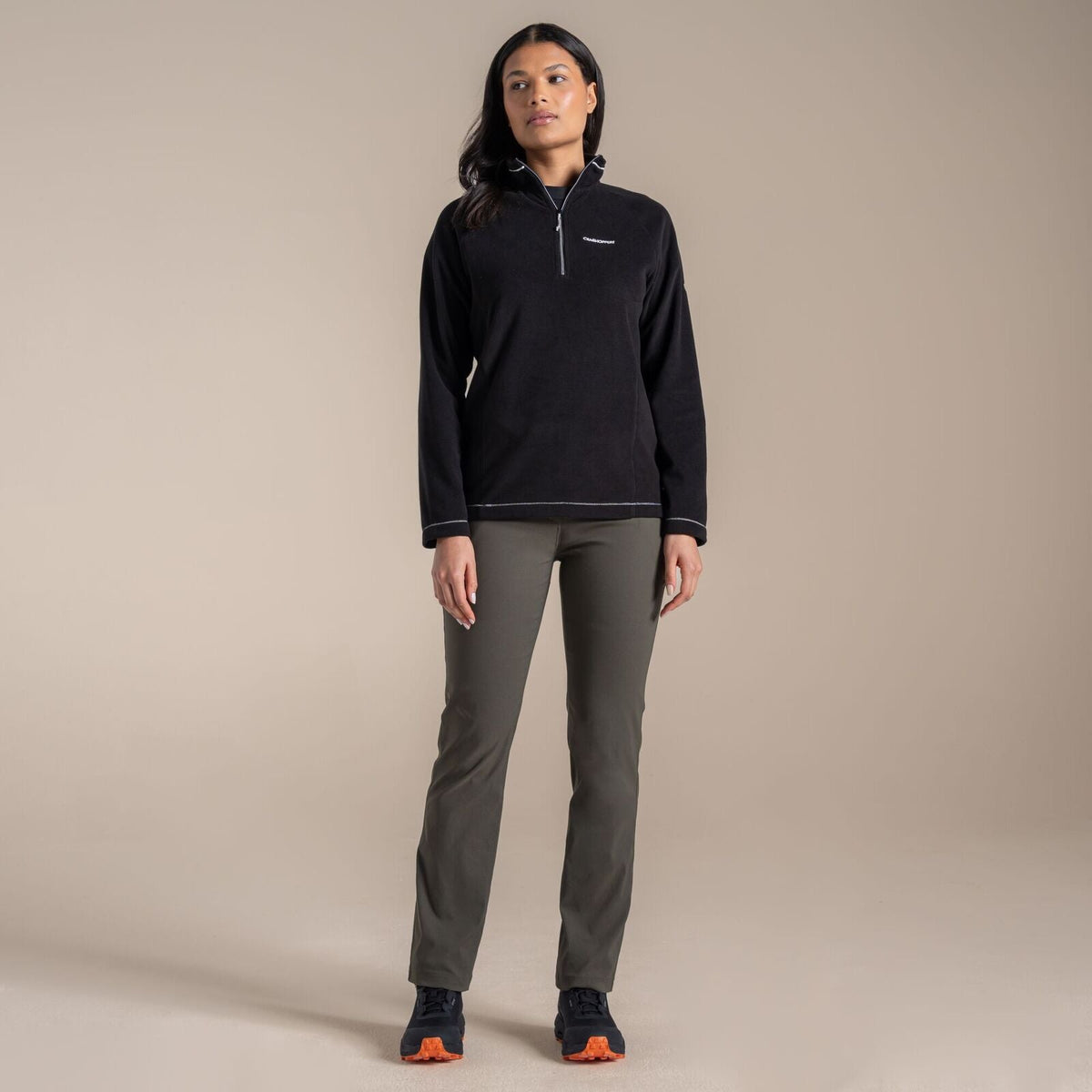 Craghoppers Kiwi Pro III Womens Trousers (REGULAR) in Mid Khaki