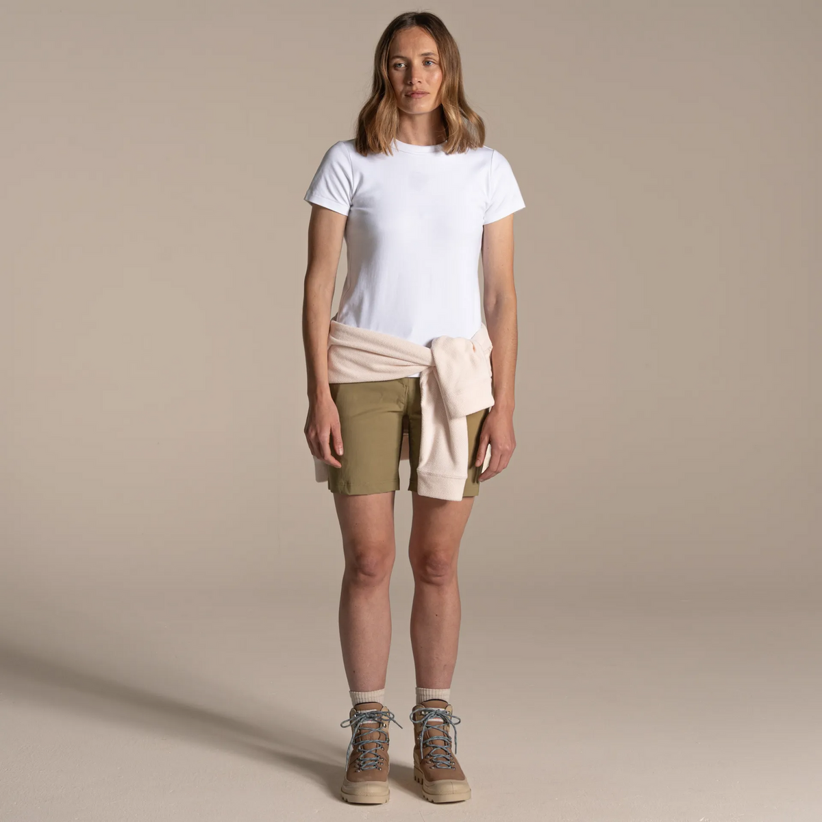 Craghoppers Womens Kiwi Pro III Shorts - Cardamon