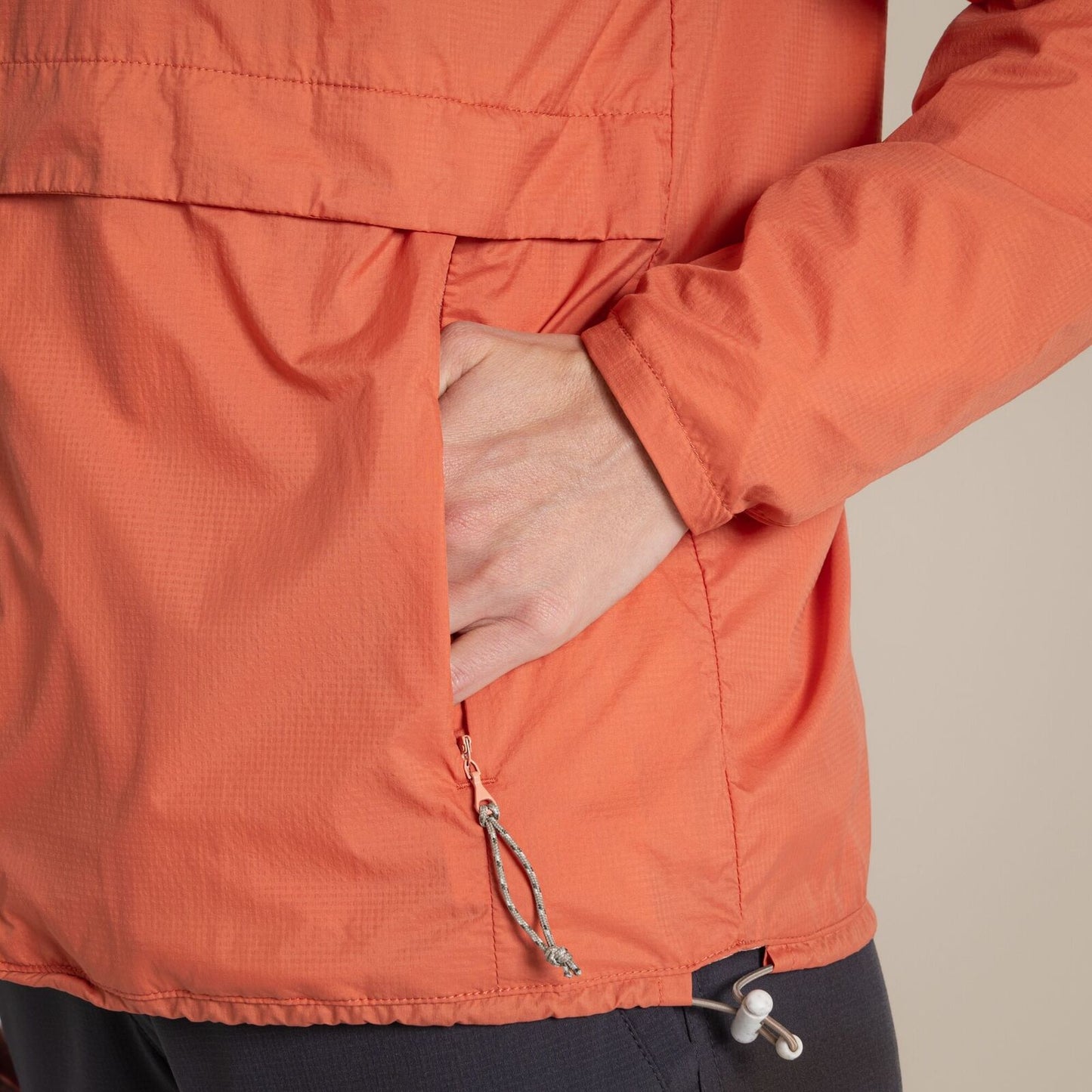 Craghoppers NosiLife Rosa Womens Reversible Jacket in Red Sandstone / Clay
