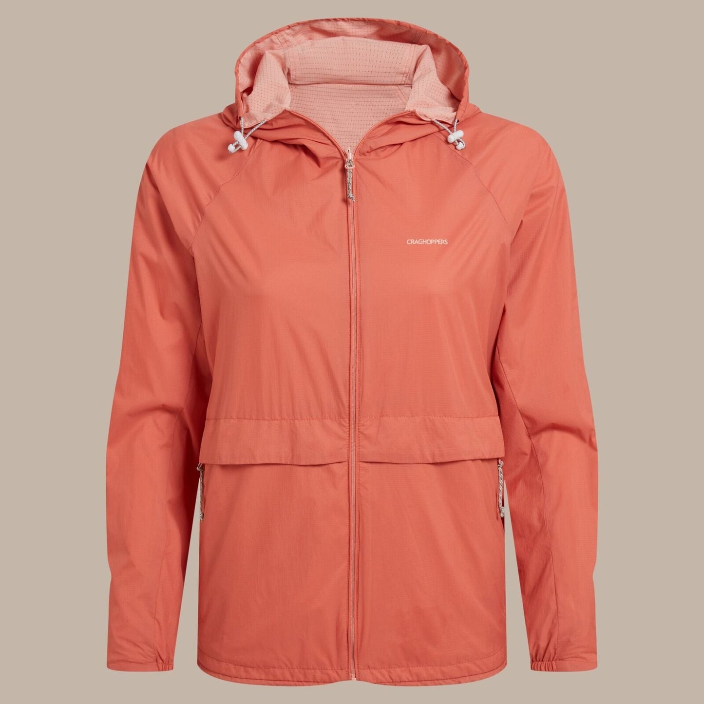Craghoppers NosiLife Rosa Womens Reversible Jacket in Red Sandstone / Clay
