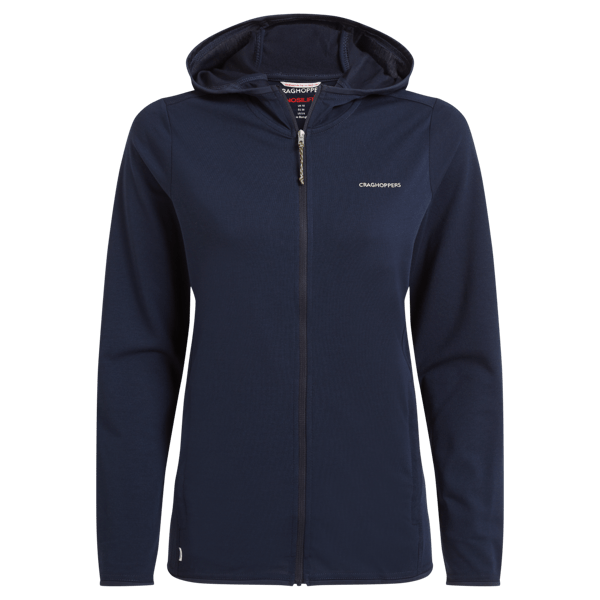 Craghoppers NosiLife Afia Hooded Slim Fit Jacket in Blue Navy