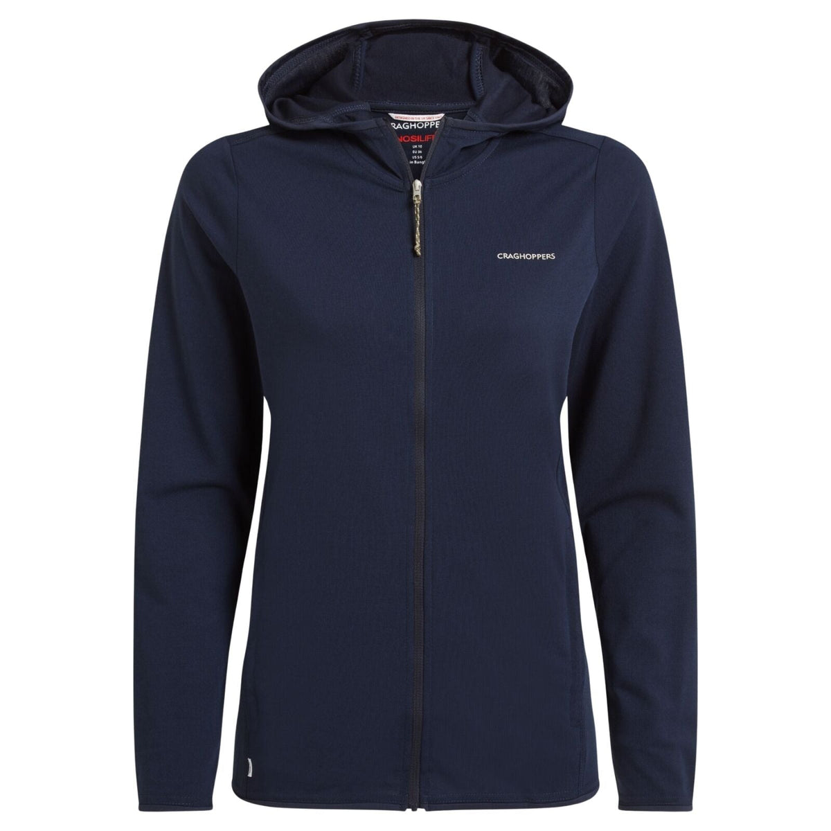Craghoppers NosiLife Afia Hooded Slim Fit Jacket in Blue Navy