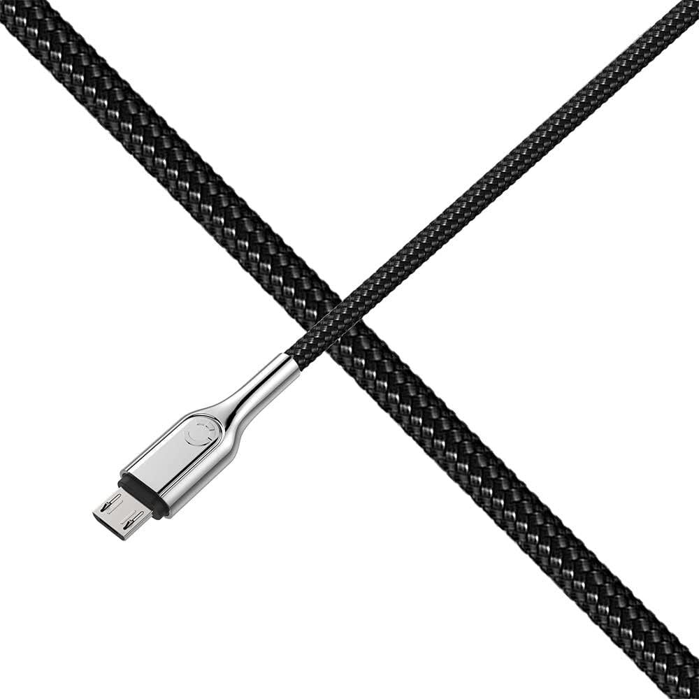 Cygnett 3-Metre Armoured Micro to USB-A Cable in Black