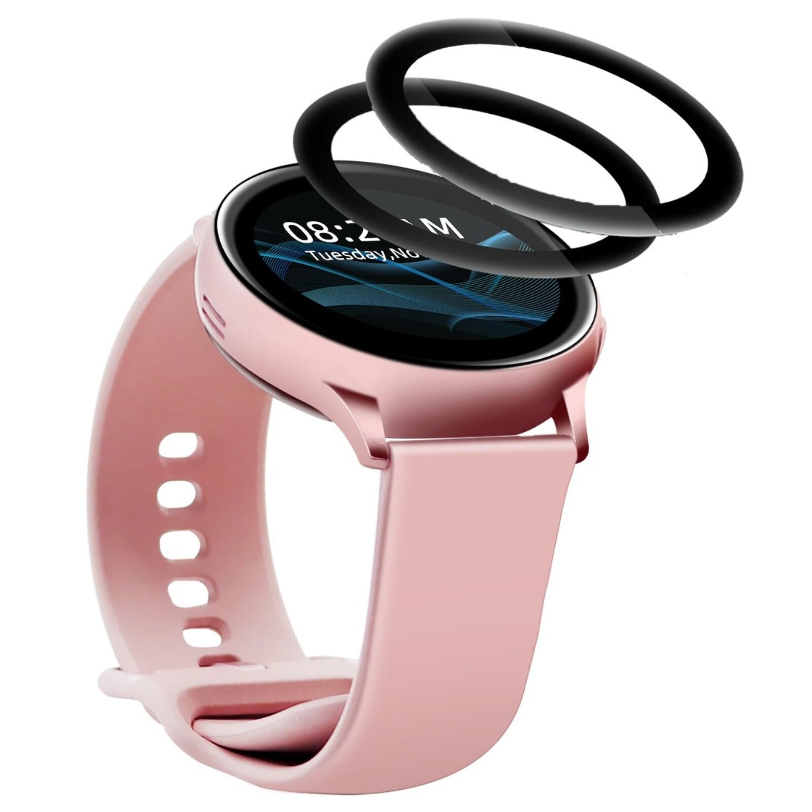 Cygnett ProtectShield Screen Protector for Galaxy Watch Active 2 - Twin Pack-3