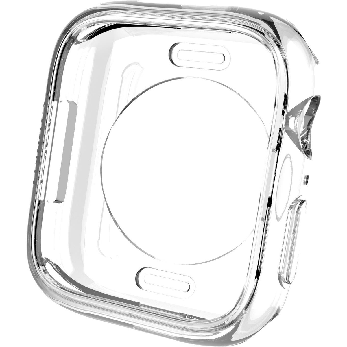 Cygnett AeroFlex Frame Protective Bumper Case for Apple Watch Series 7/8/9 45mm in Clear