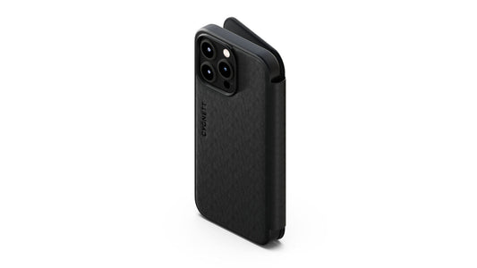 Cygnett MagSafe Leather Wallet Case for iPhone 15 Pro Max Cover in Black