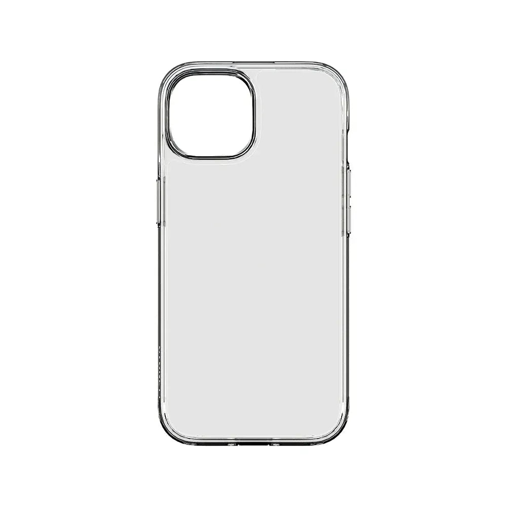 Cygnett Case for iPhone 15 Slim Shock Absorbent Anti-Bacterial Recycled Material Cover in Clear