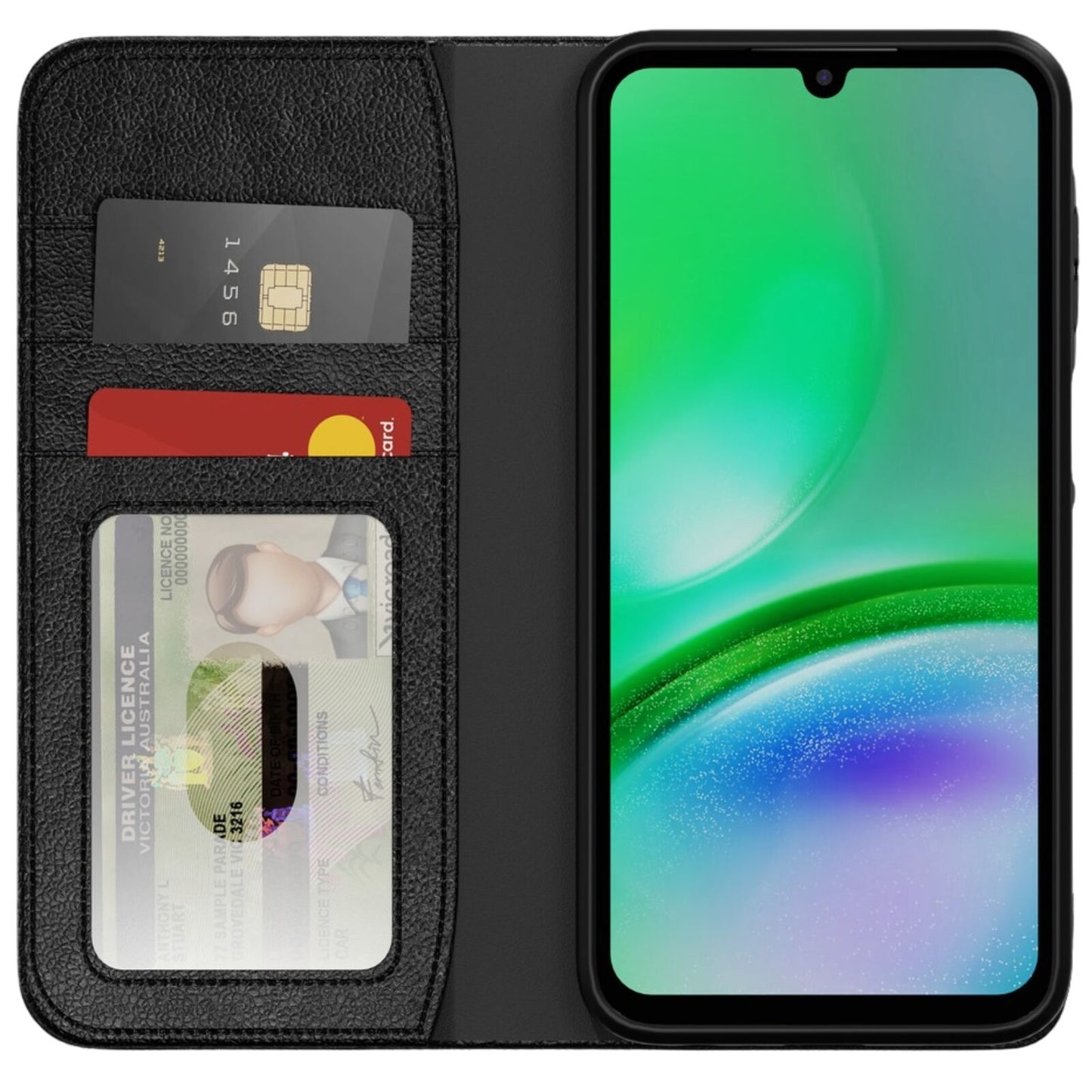 Cygnett UrbanWallet Wallet Phone Case for Samsung Galaxy A15 5G - Black-0