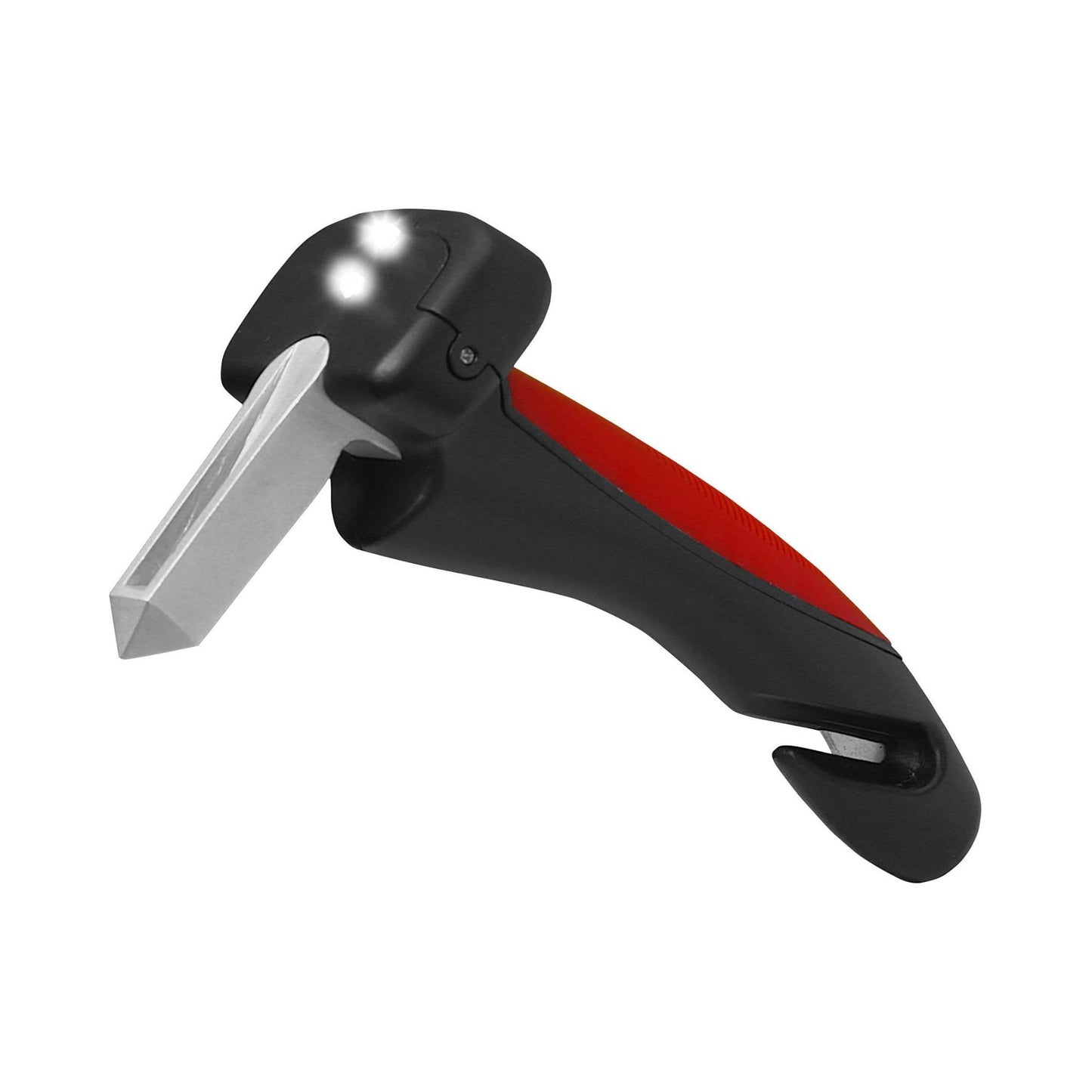 1x Car Cane Door Handle - Portable Elderly Standing Aid LED Flashlight Hammer Tool-0