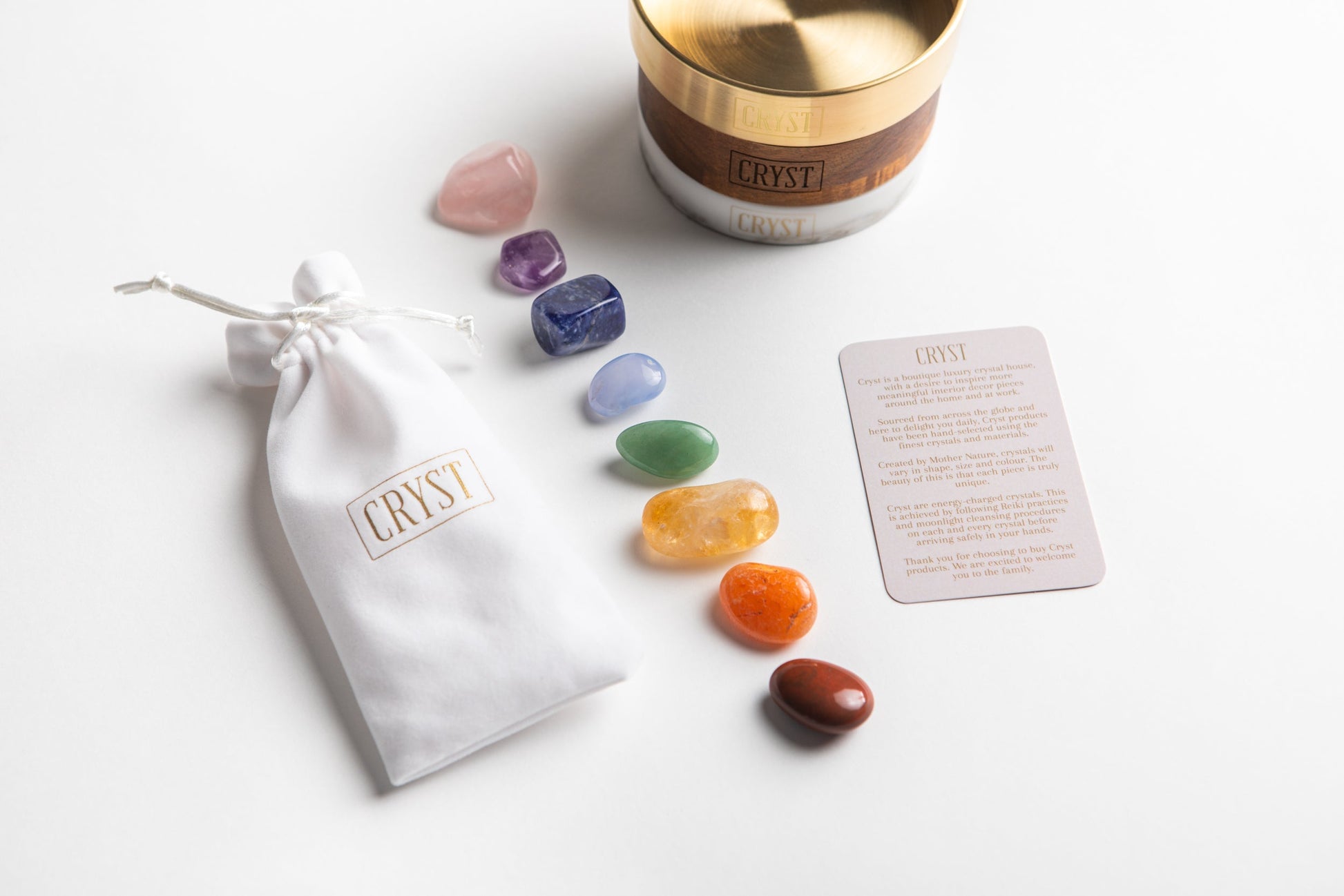 Chakra Crystal Set (includes free guided meditation)-2