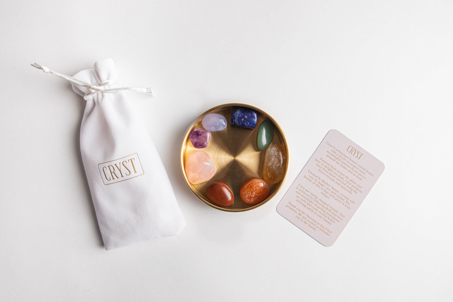 Chakra Crystal Set (includes free guided meditation)-0