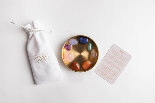 Chakra Crystal Set (includes free guided meditation)-0