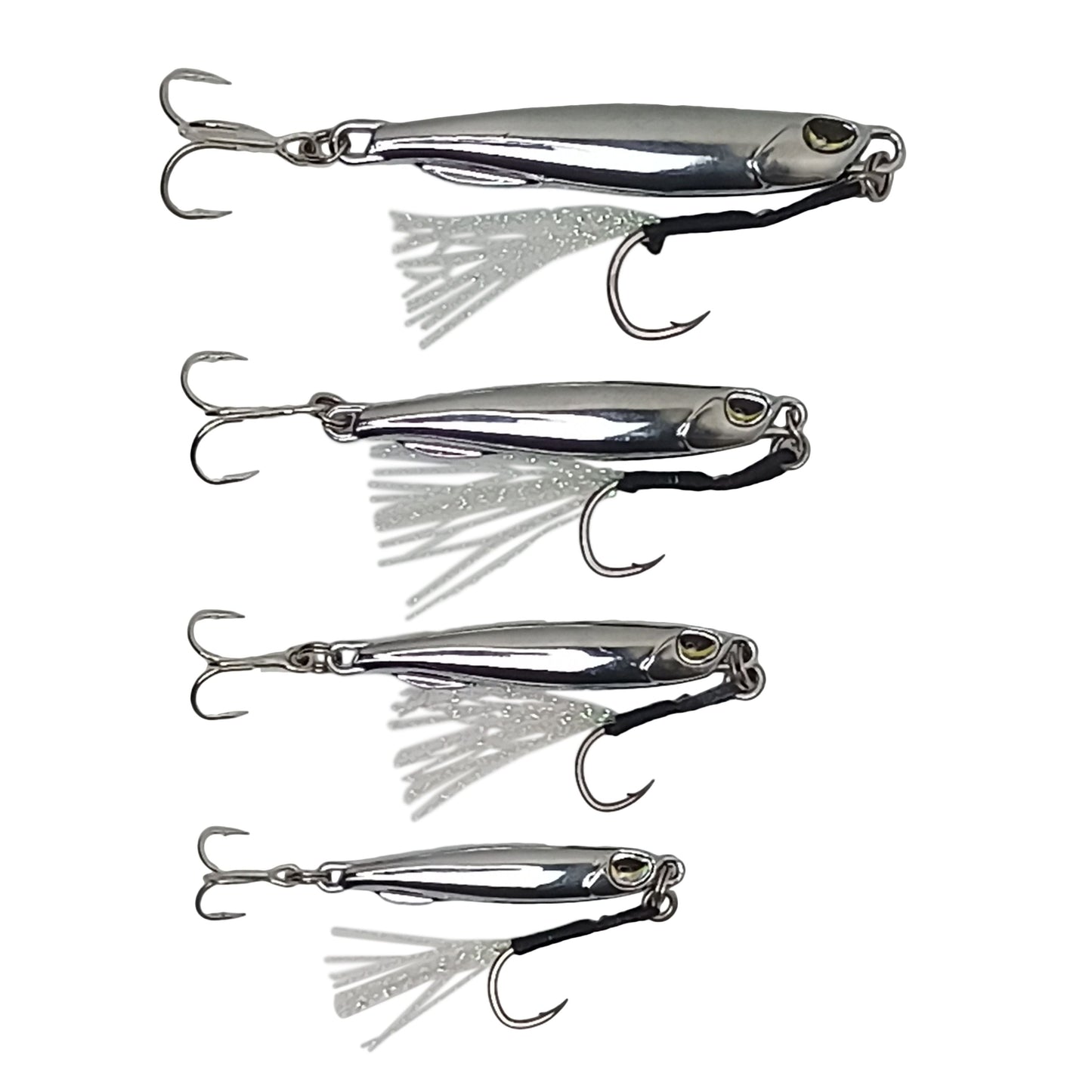 Finesse Chrome Fish, 15gm, 6cmL, 3 pack-1