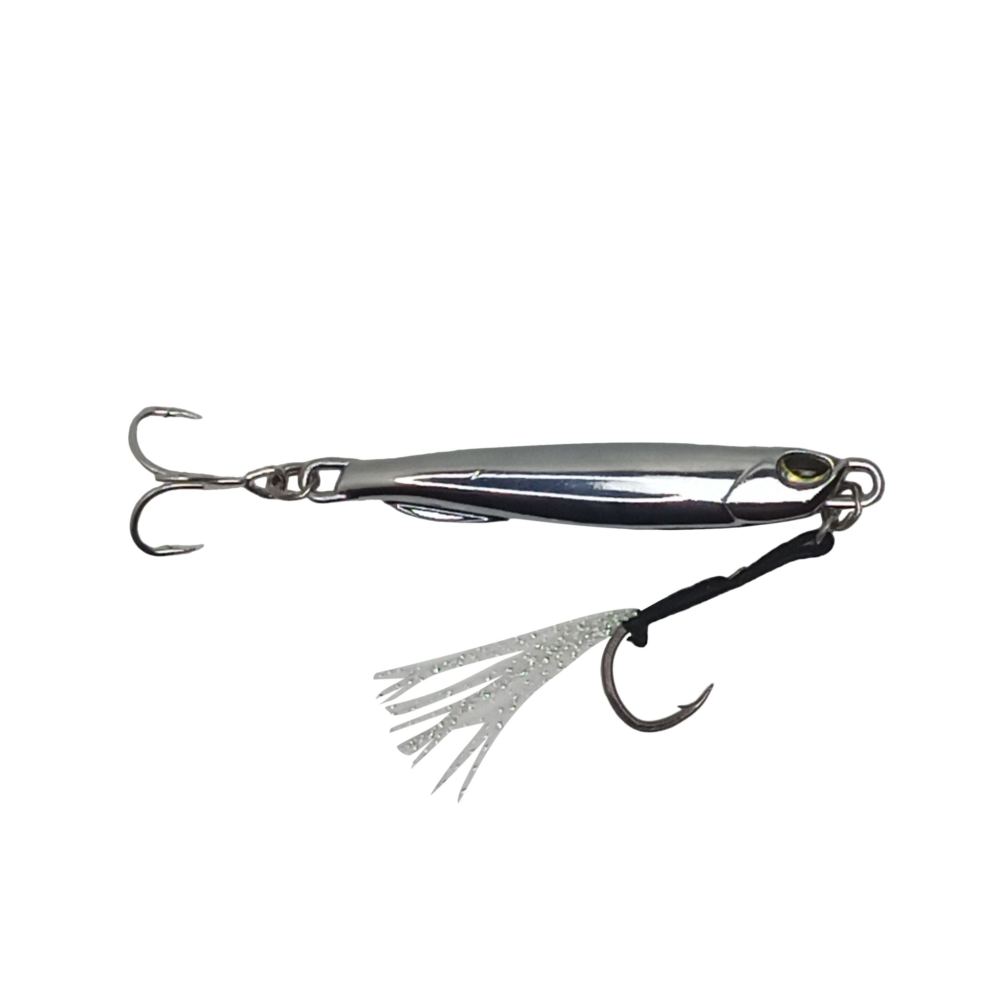 Finesse Chrome Fish, 20gm, 6.5cmL, 3 pack-0