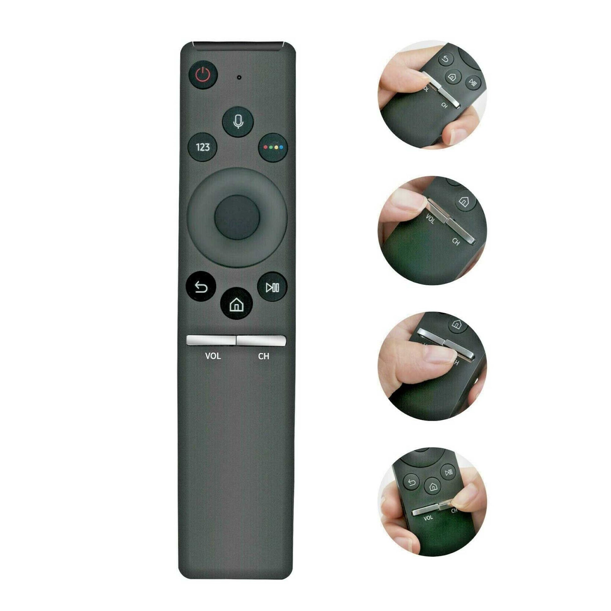 Chunghop 4K UHD Bluetooth Voice Remote Replacement for Samsung  BN59-01259B-1