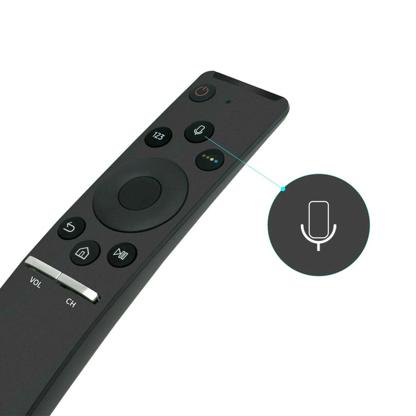 Chunghop 4K UHD Bluetooth Voice Remote Replacement for Samsung  BN59-01259B-3
