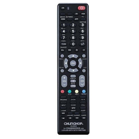 Chunghop Universal TV Remote Control Compatible with Changhong LCD Smart HD Plas-0