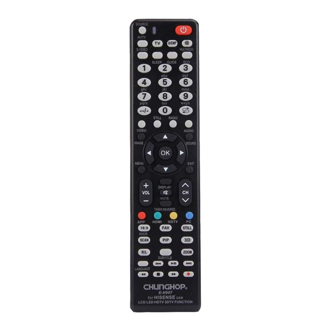 Chunghop Universal TV Remote Control Compatible with Hisense LCD Smart HD Plasma-0