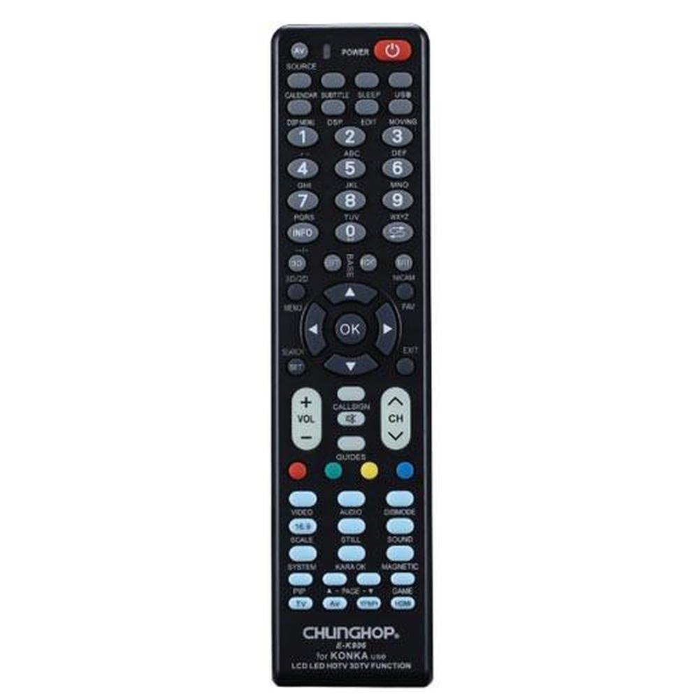 Chunghop Universal TV Remote Control Compatible with Konka LCD Smart HD Plasma-0