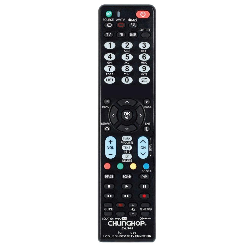 Chunghop Universal TV Remote Control Compatible with  LG LCD Smart HD Plasma-0