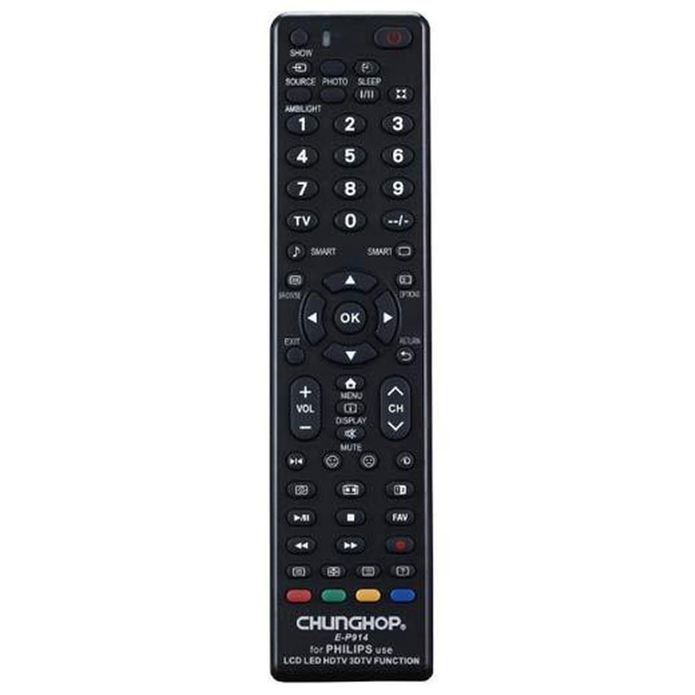 Chunghop Universal TV Remote Control Compatible with Philips LCD Smart HD Plasma-0