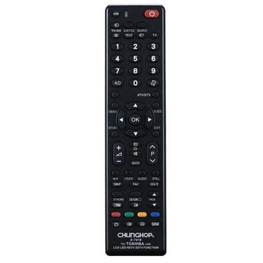 Chunghop Universal TV Remote Control Compatible with Toshiba LCD Smart HD Plasma-0