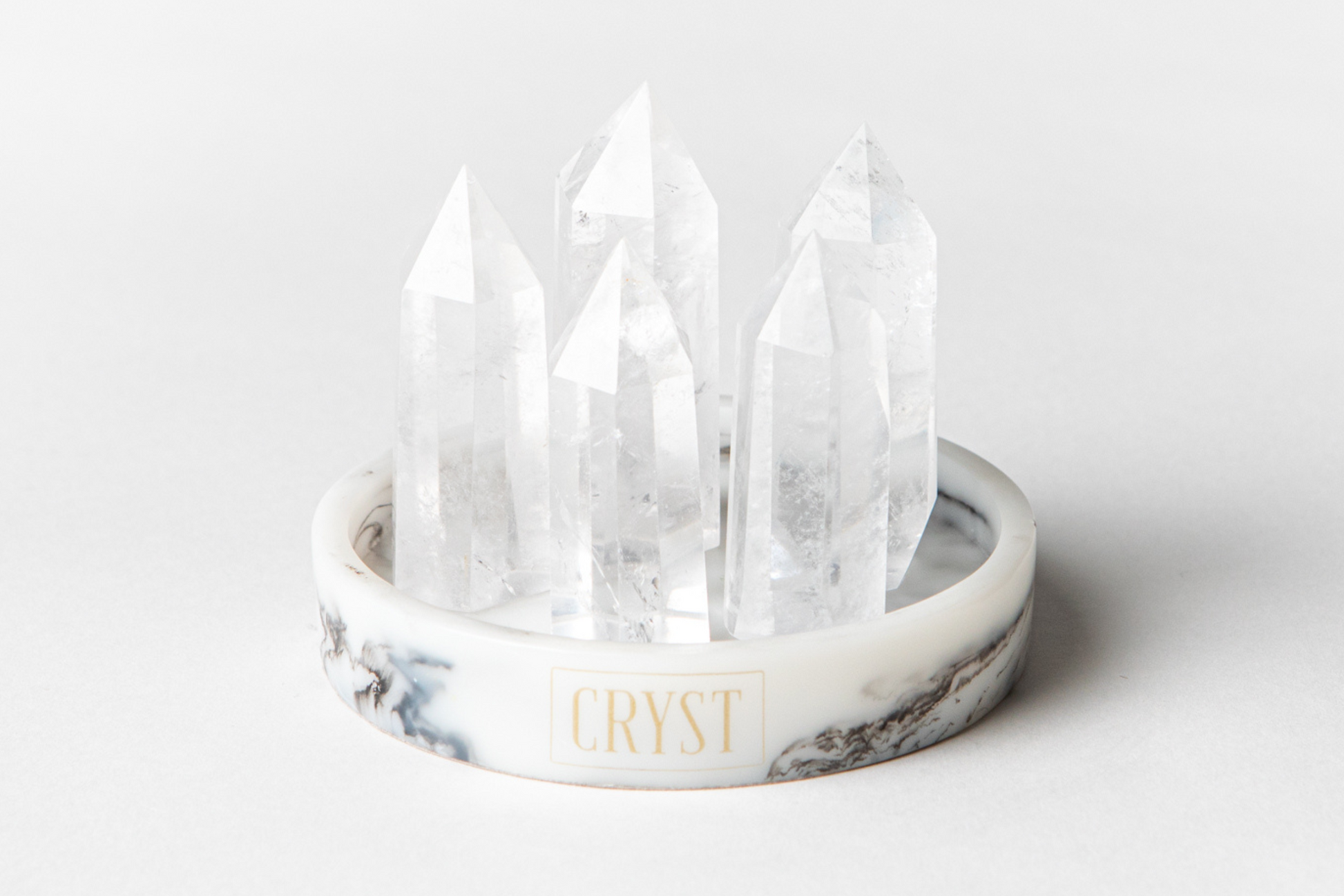 Clear Quartz Crystal Mini-Cluster-2