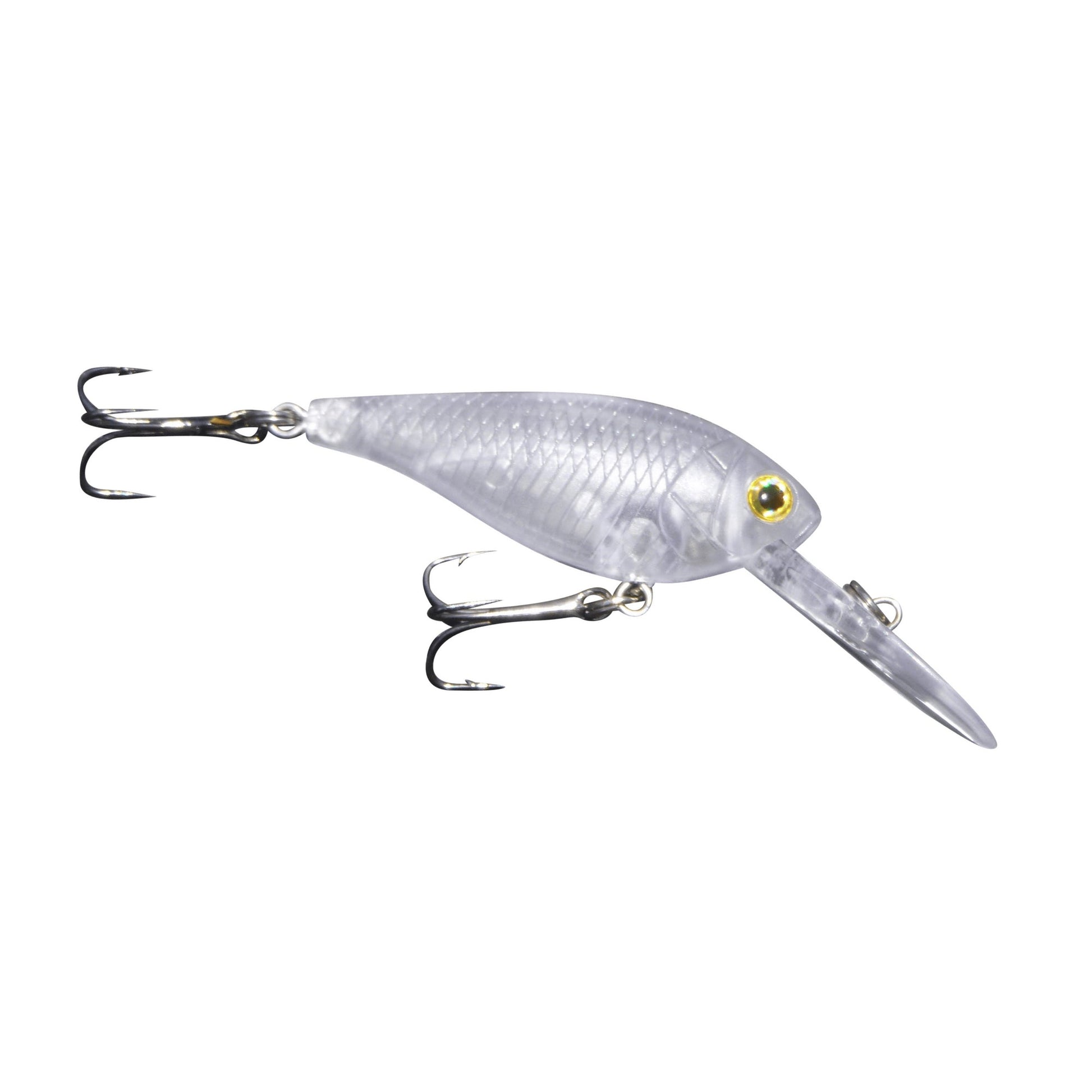 Finesse 'Madbass' Clear, 85mm Deep Diving Crankbait-0